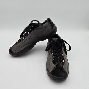 Piloti Shoes Mens 9.5 43 Black Driving Monaco Suede Lace Up Racing